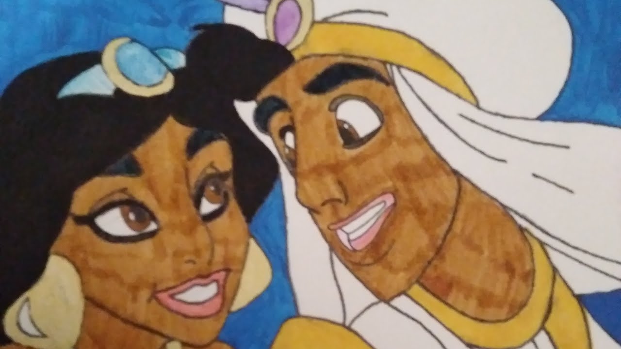 Jasmine and Aladdin screencap study