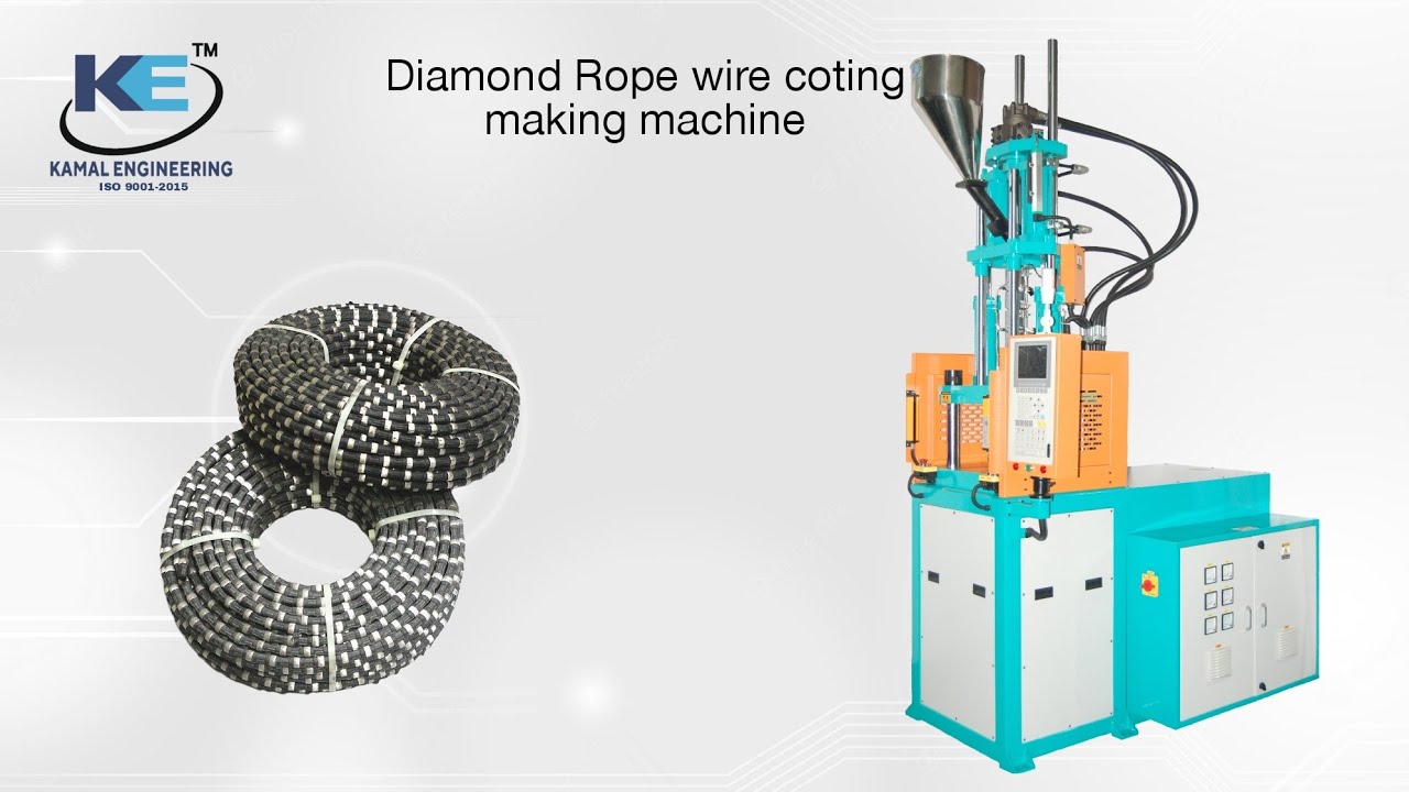 Diamond Rope wire coting making machine  mo.8128544474