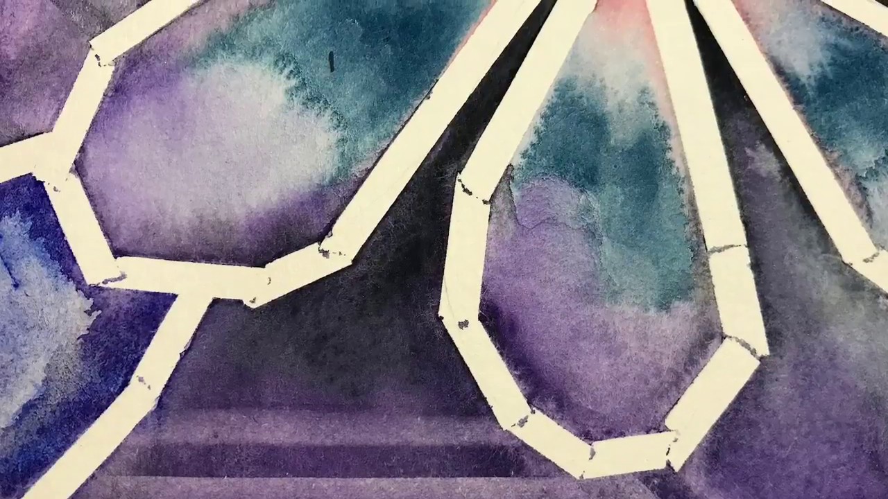 Watercolor Stained Glass