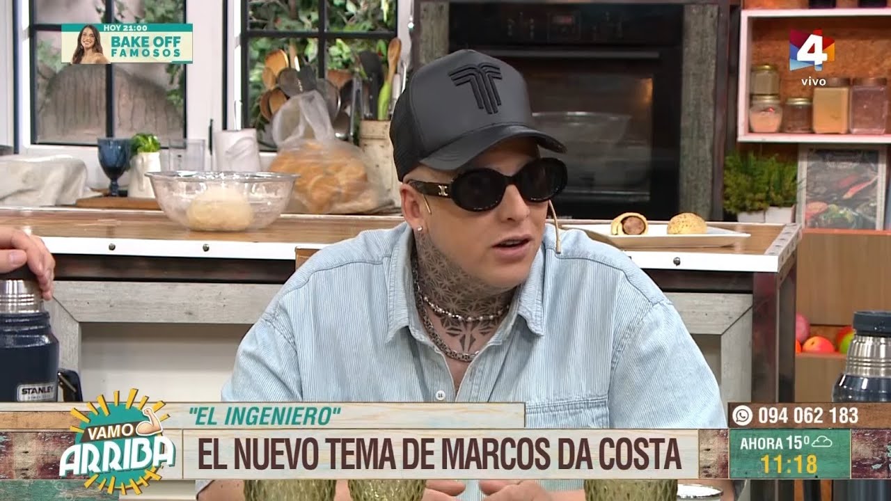 Vamo Arriba - Marcos Da Costa presenta su nuevo tema