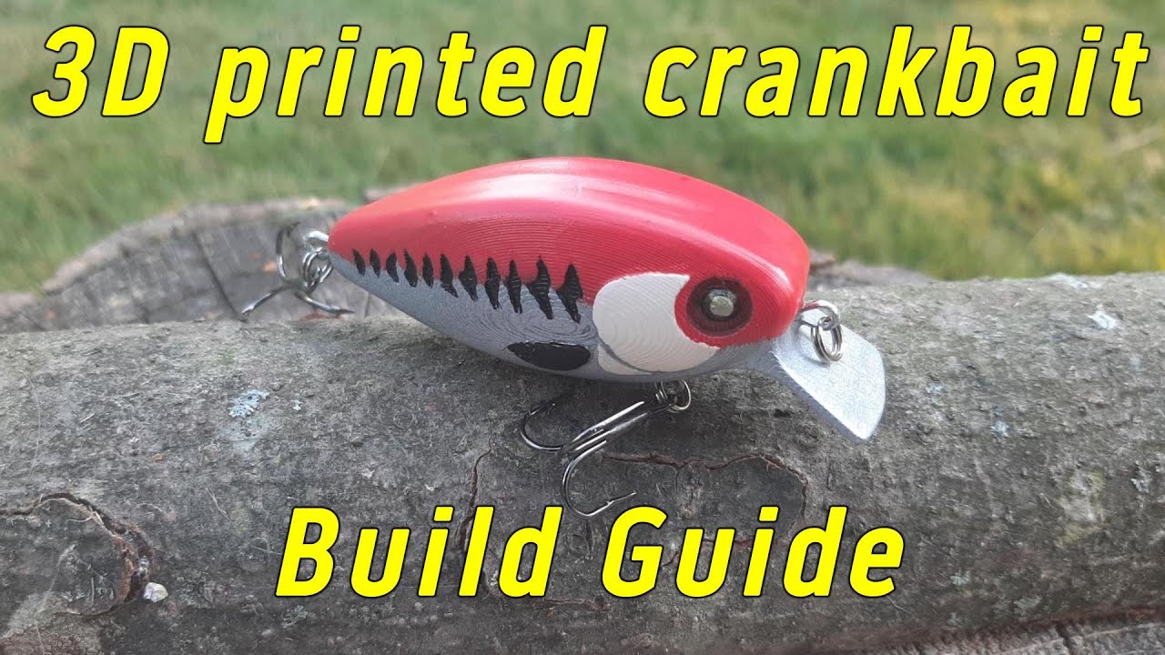 3D Printing and Building a Classic Crankbait Fishing Lure (How-To)