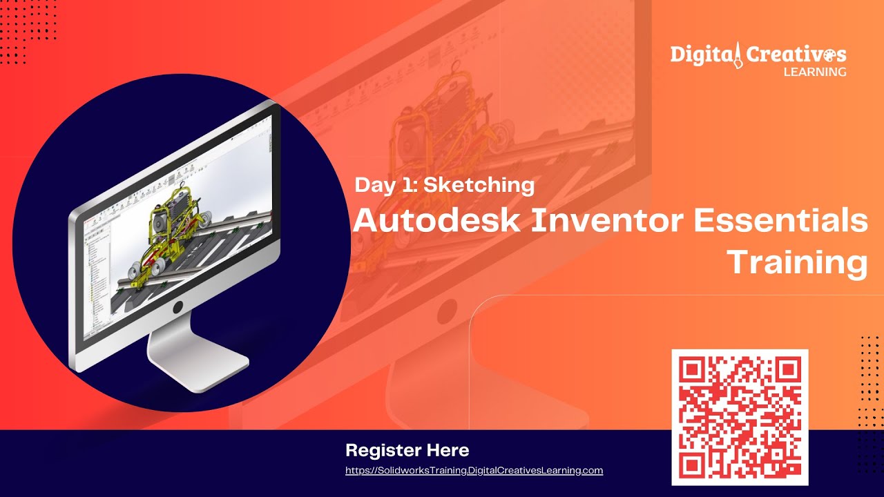 Autodesk Inventor Essentials Training - Day 1: Sketching