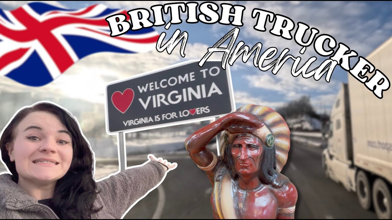 🇬🇧British Trucker in the USA🇺🇸 Journey to South Carolina - Sleeping at a Native American truck stop!