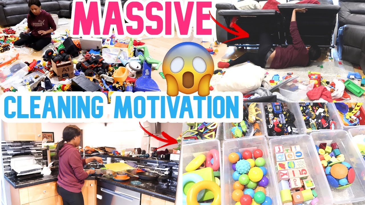 MASSIVE CLEAN WITH ME / CLEANING MOTIVATION / SPEED CLEANING / DISASTER / CLEANING VIDEOS /SAHM