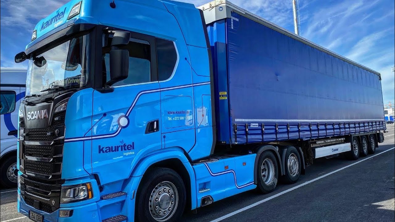 POV Driving SCANIA V8 S520 ♡ JUV Driver 🔔