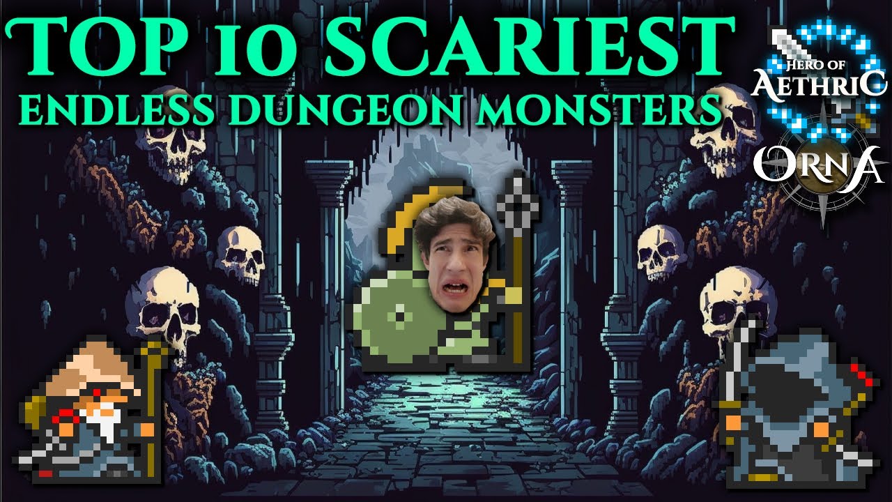 The Top 10 SCARIEST ENEMIES in Orna Endless Dungeons (Tier 10)