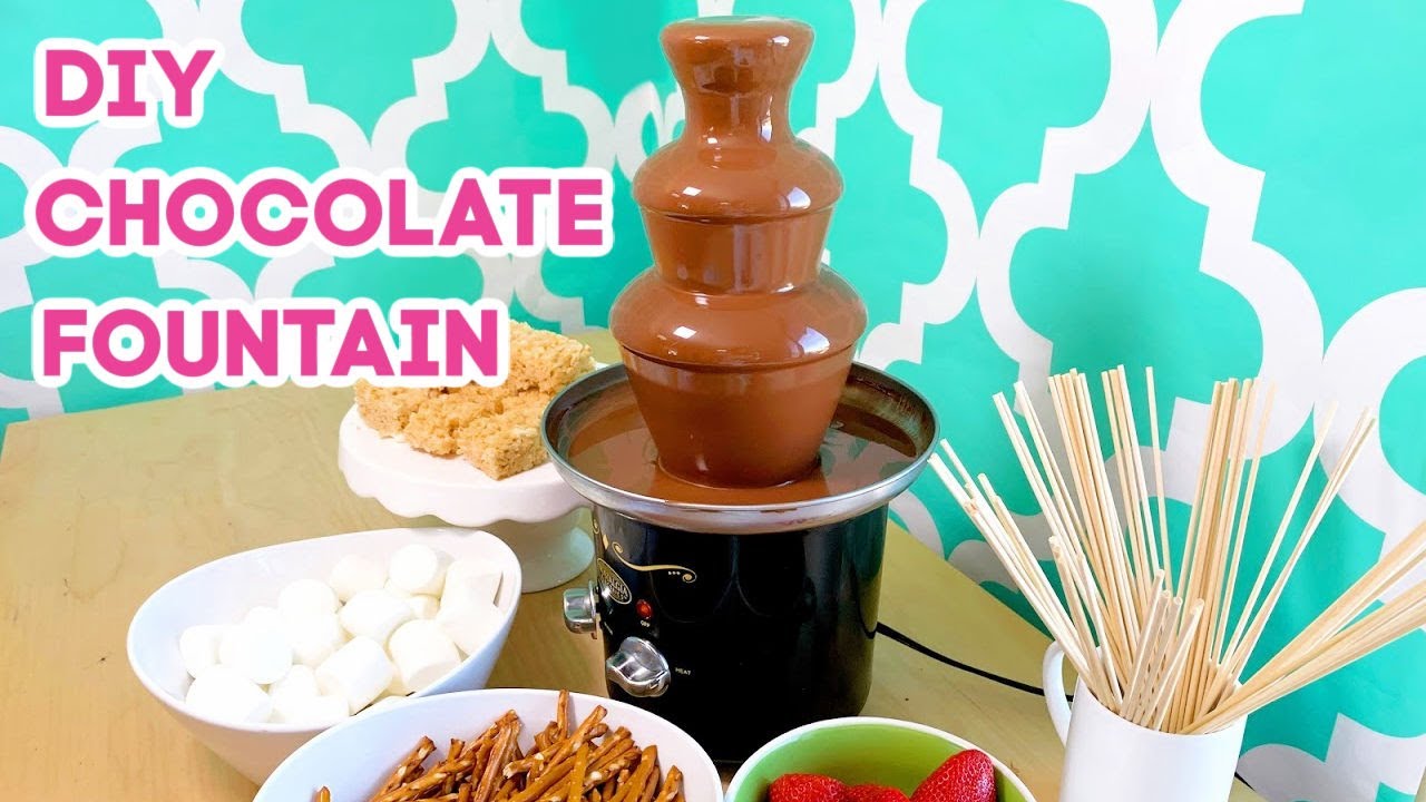 Chocolate Fountain Recipe and Set Up Guide