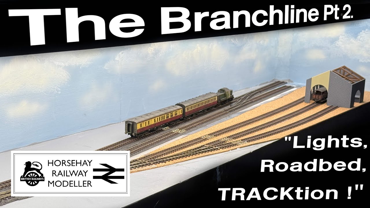 #17 - Layout Update - Building The Branchline Pt. 2 - Track Laid!