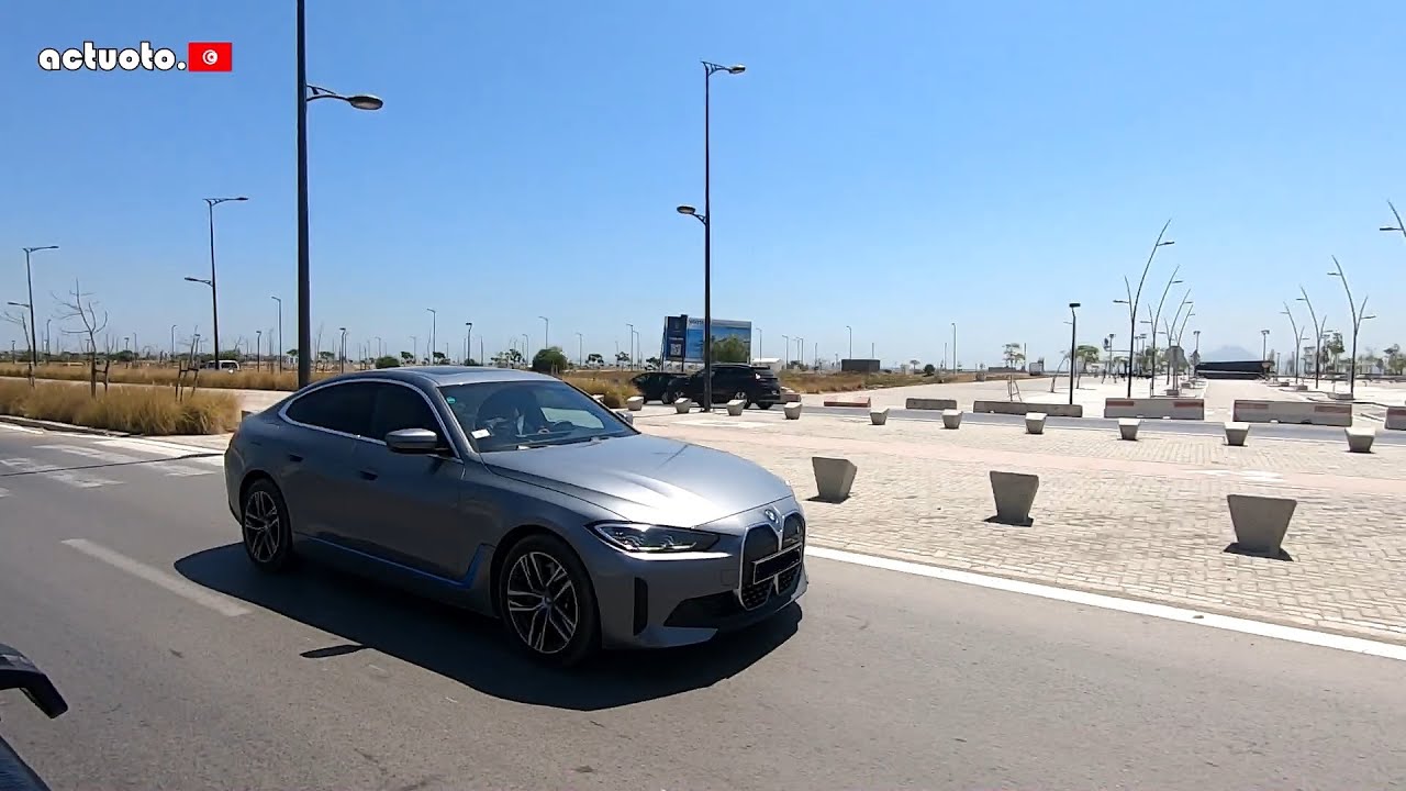 Actuoto: BMW I4 e-drive 40, Le Gran Coupé du futur. Sur Route (3/3) بي ام دبليو اي4 في تونس
