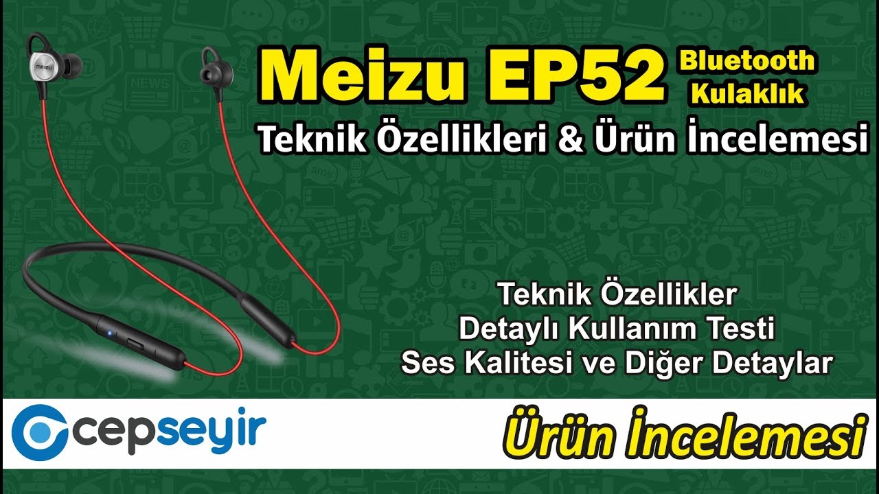 Meizu EP52 Bluetooth Kulaklık İncelemesi ve Kullanım Testi