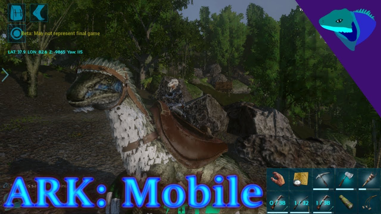 THERIZINOSAURUS TAMING! HARVESTING MACHINE! Ark: Mobile Episode 23