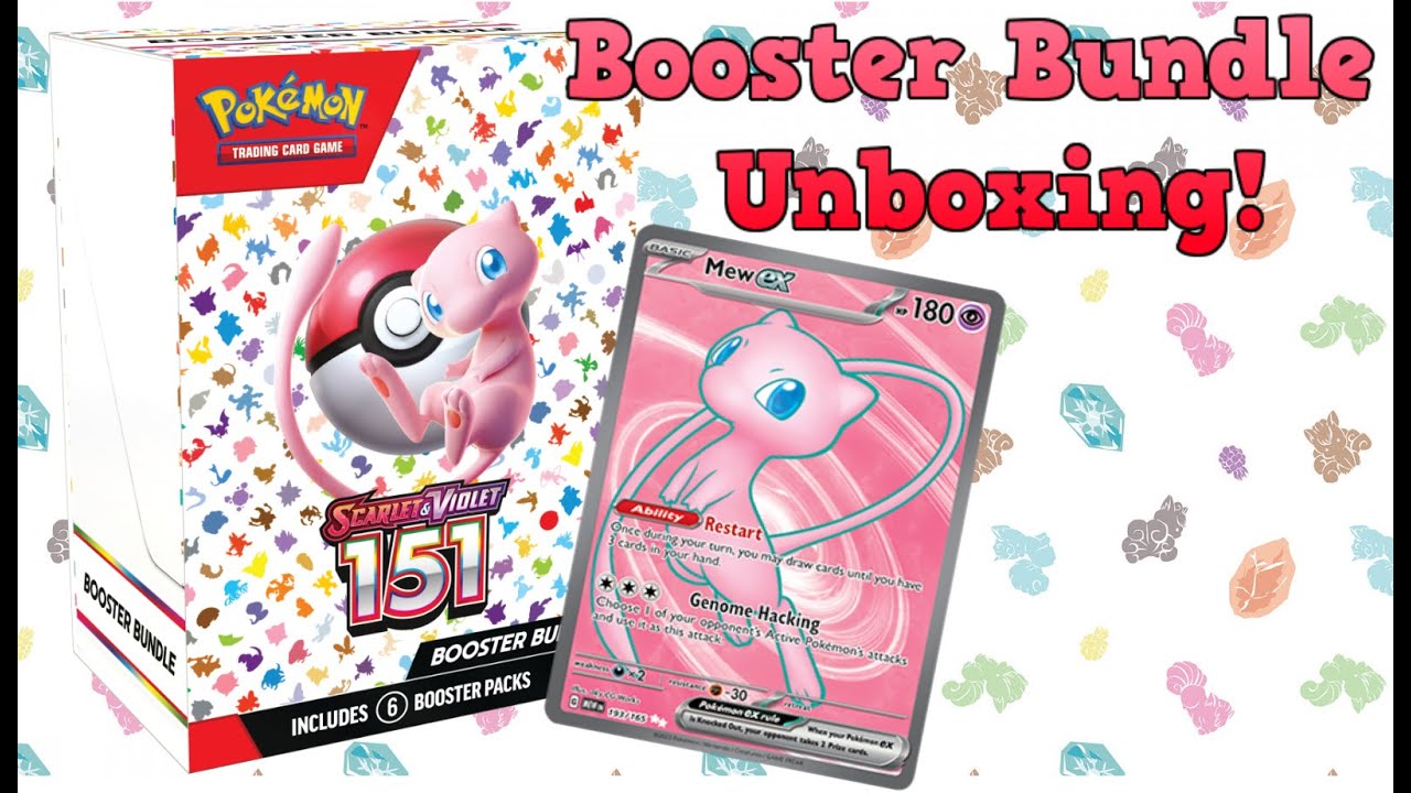 Pokémon TCG Scarlet & Violet 151 Booster Bundle Unboxing!!
