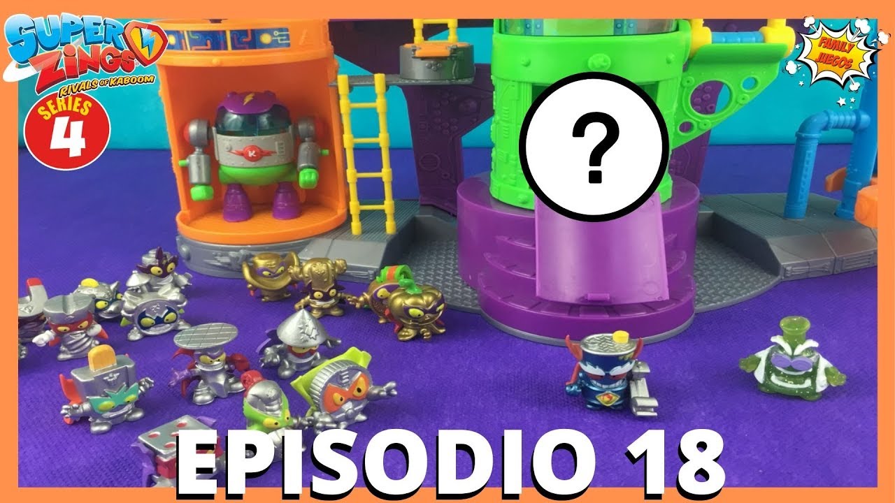 SuperZings Series 4 Ep 18: Un nuevo SUPER villano SuperZings Aventuras