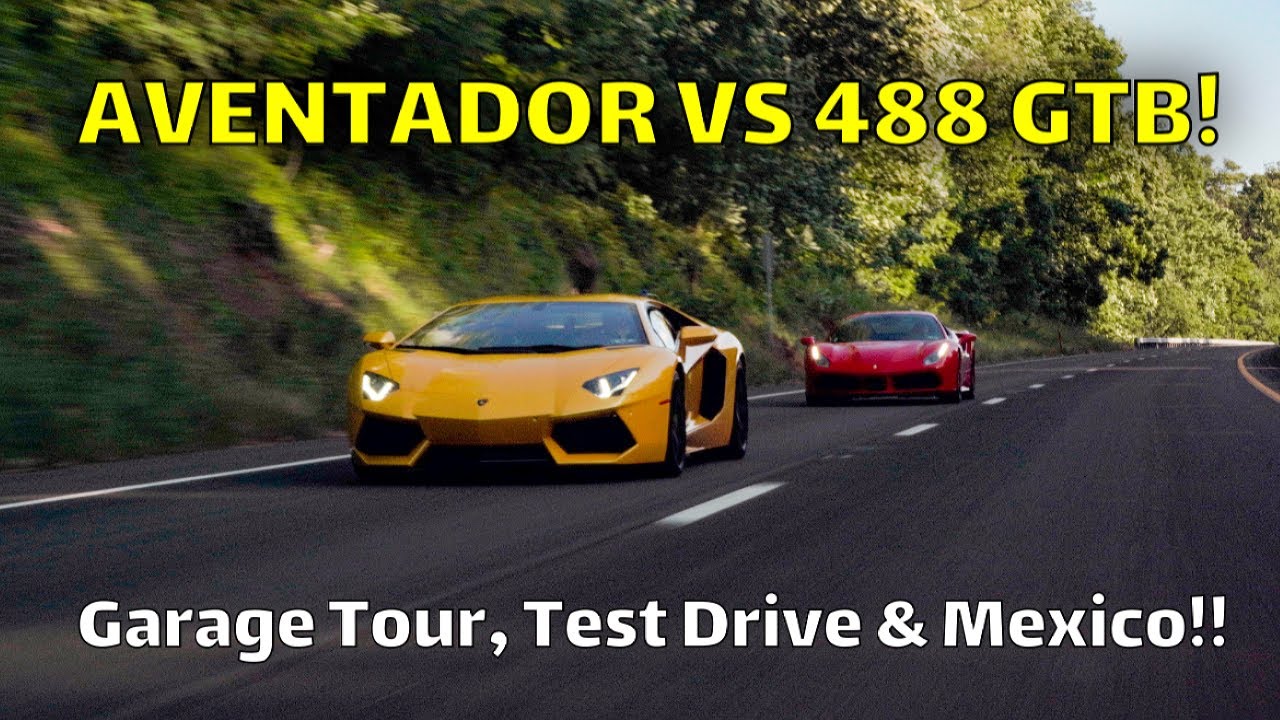 AVENTADOR VS 488 GTB! Which one is better?!