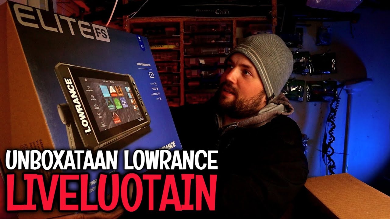 UNBOXATAAN LIVELUOTAIN - LOWRANCE ELITE FS 9