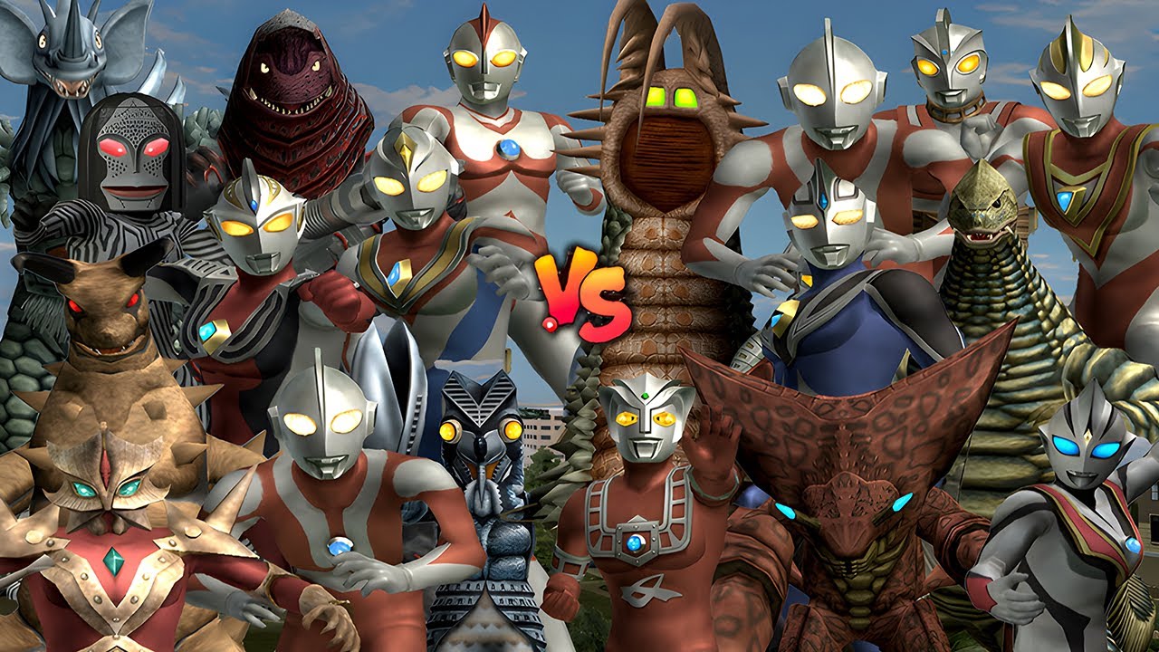 Ultraman Fighting Evolution3🔥Ultraman and monster combination battle#ufe3