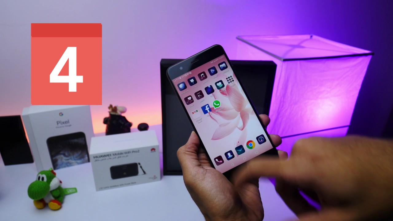 بعض الحركات بجوال هواوي P10 بلس - يمكن بعضها ماتعرفها