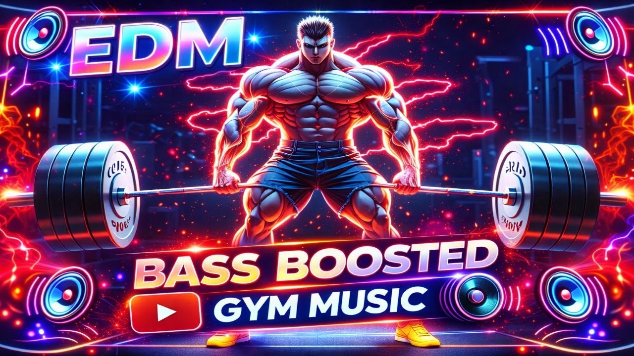 Ultimate Gym EDM Playlist 💥 Bass Boosted Music for Strength & Endurance