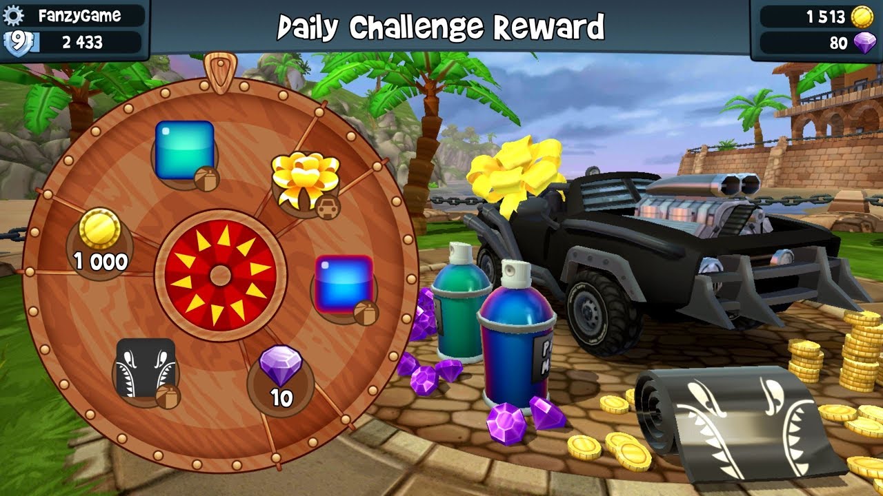 Interloper Unlock - Spin the Wheel Unlock Interloper - Beach Buggy Racing 2