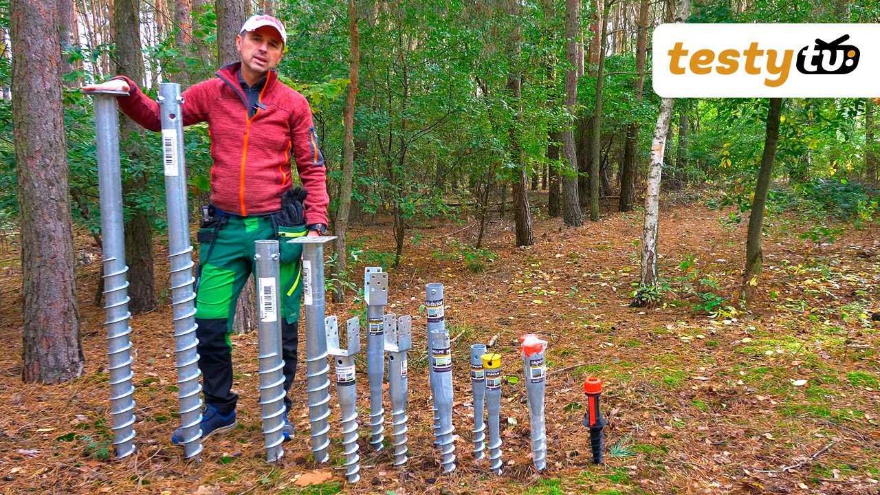 Domax: DMX GrundLine - wkęcane podstawy słupów