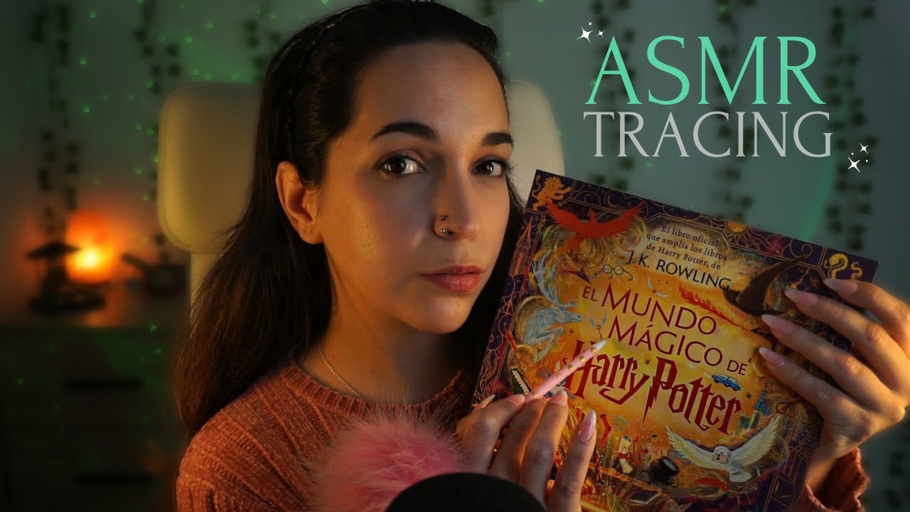 ASMR Solo trazos, susurros y calma ✨ Tracing Book