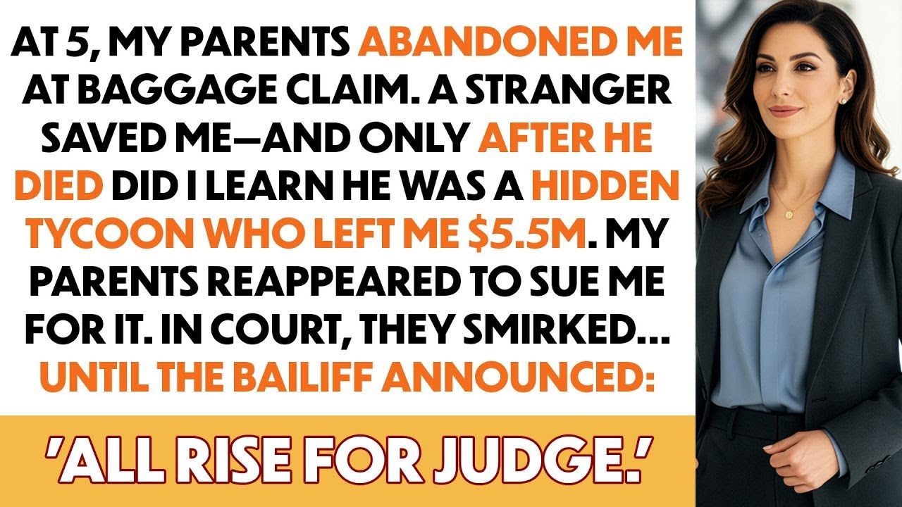 My Parents Abandoned Me At 5 In An Airport — Then Sued Me For $5 5M My Adoptive Dad Left In His Will