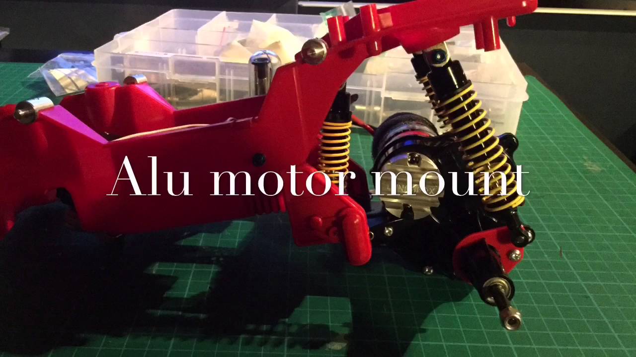 Tamiya Lunch Box build with mods , improved 5th shock install