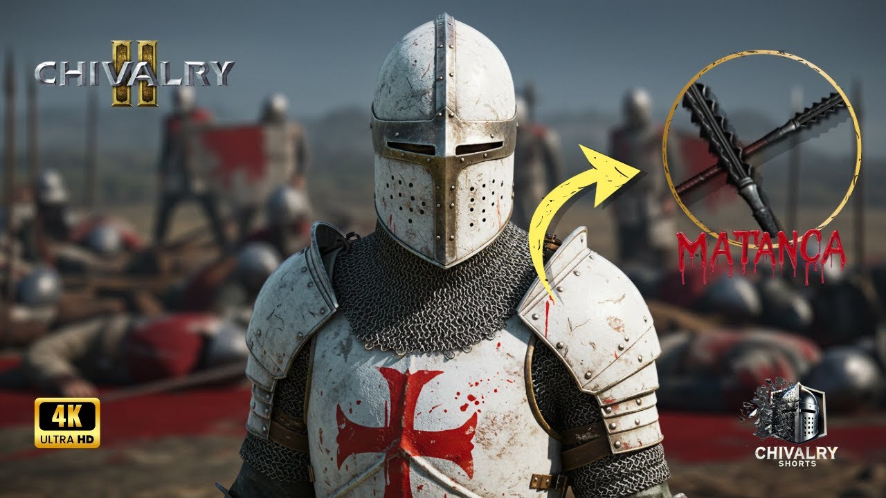 CHIVALRY 2 | SÓ DEIXEI CORPOS PRA TRÁS COM ESSA ARMA | VÍDEO COMENTADO