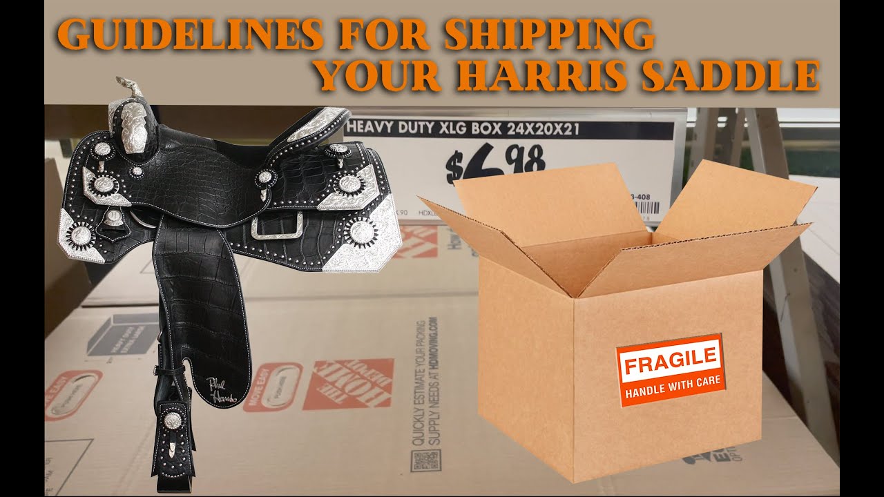 HARRIS How-To Series: Boxing a Saddle For Shipping
