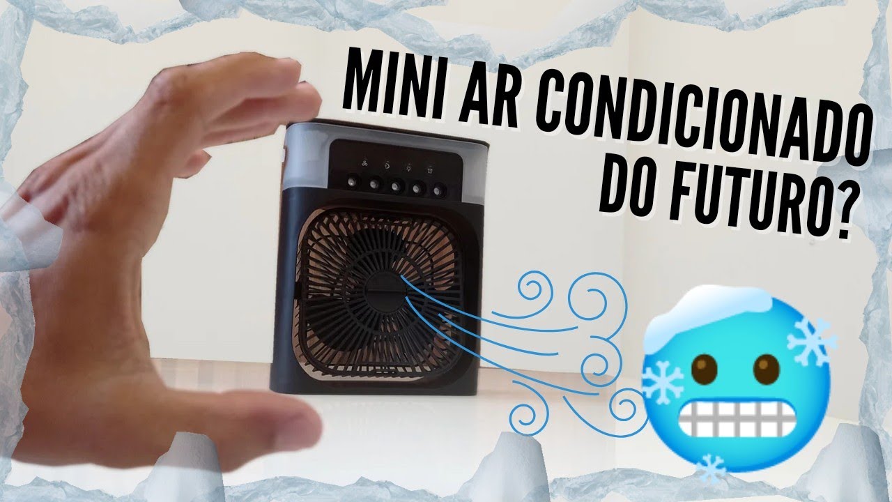 🥶 MINI VENTILADOR e UMIDIFICADOR - Será que é melhor que um ventilador?
