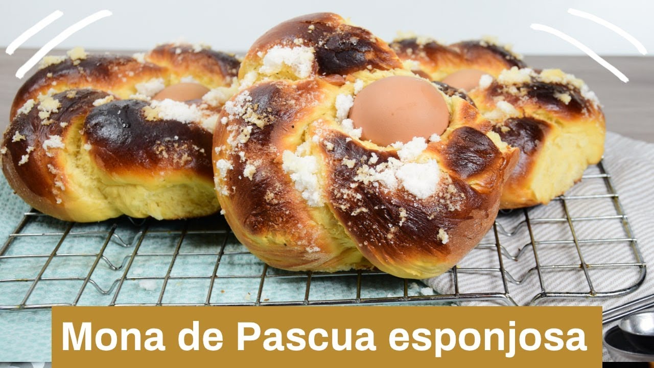 MONAS de PASCUA para THERMOMIX | Muy esponjosas 😋
