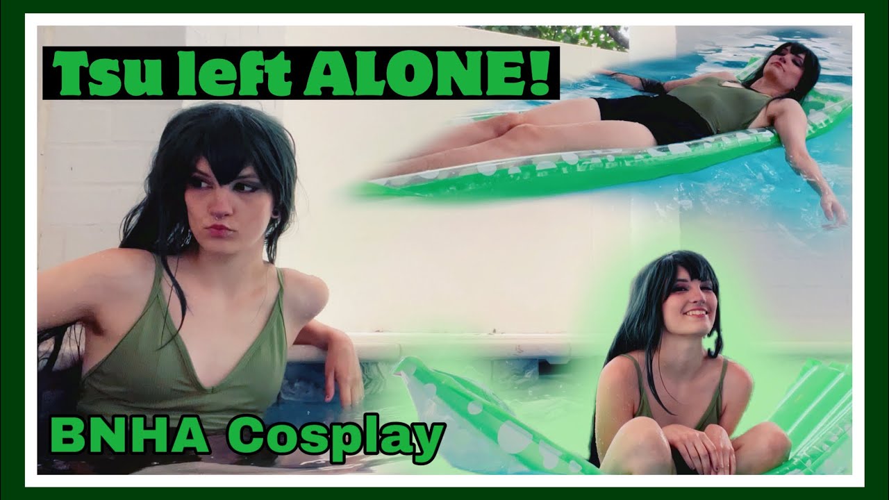 Tsuyu Left Alone In the Dorms (BNHA Cosplay)
