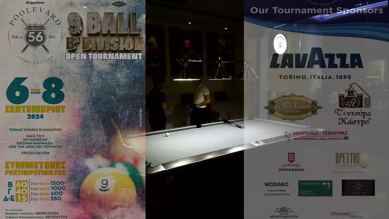 9 Ball B' Division Open Tournament - DAY 3