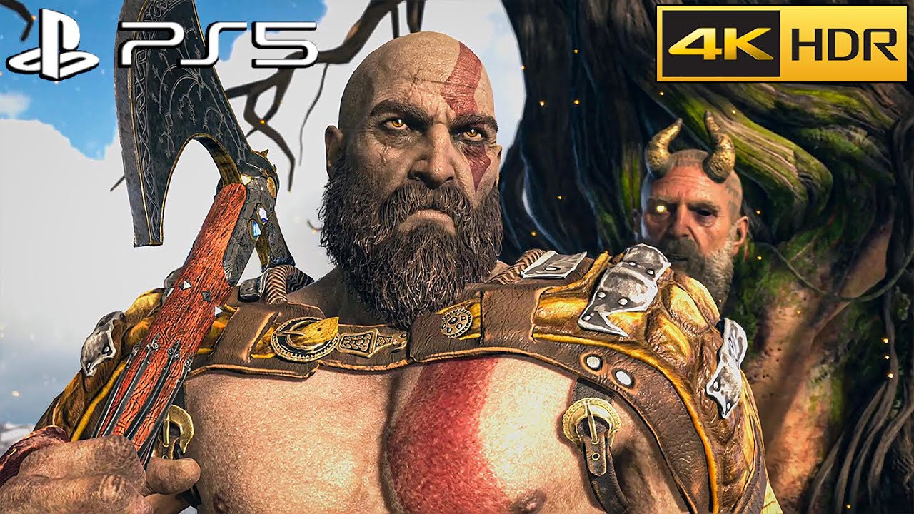 GOD OF WAR PS5 - The Summit (Meeting Mimir) - Gameplay [4K 60FPS HDR]