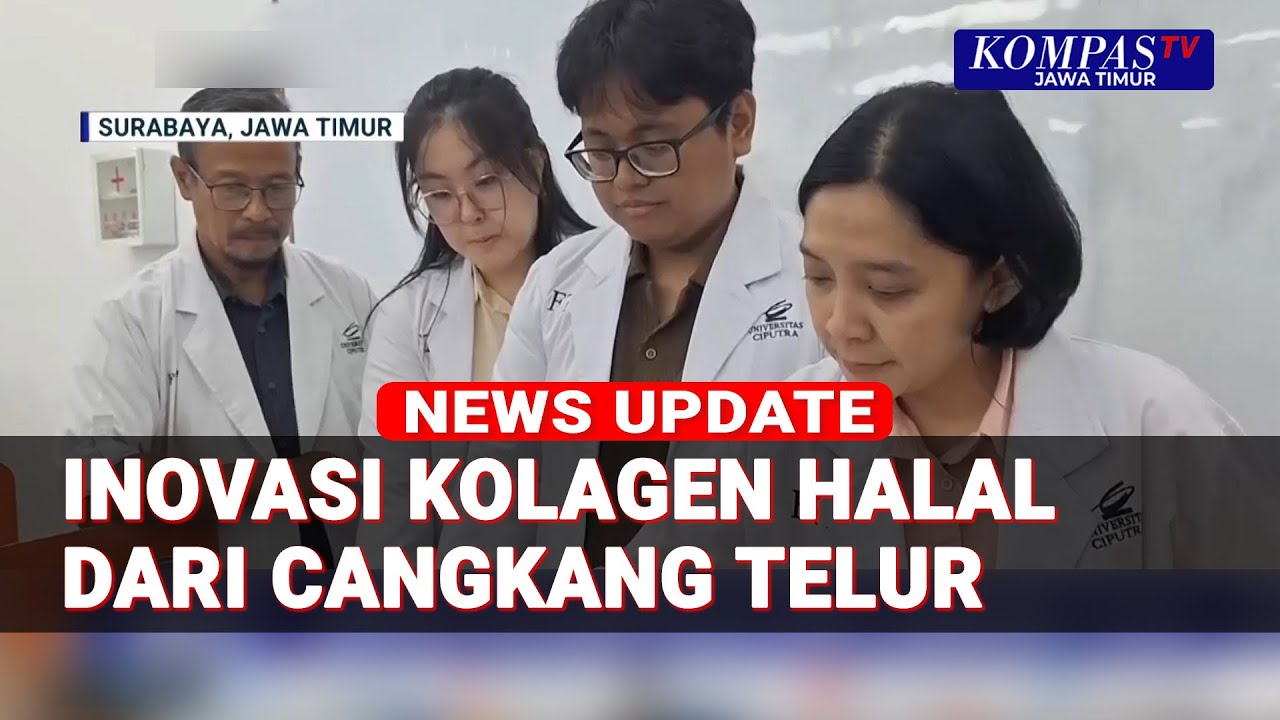 Inovasi Kolagen Halal dari Cangkang Telur Karya Peneliti UC Surabaya