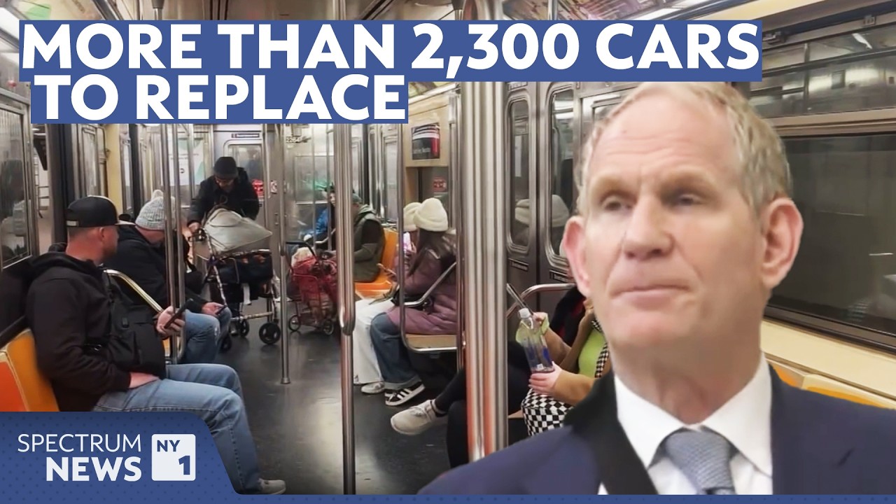 The MTA is replacing its orange-and-yellow-seat subway cars