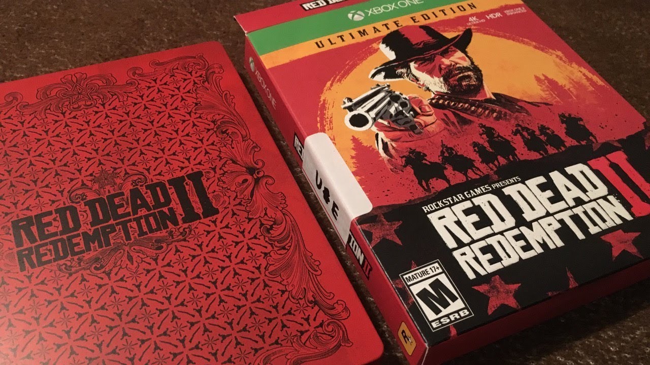 Red Dead Redemption 2 Ultimate Edition Unboxing (Xbox One)
