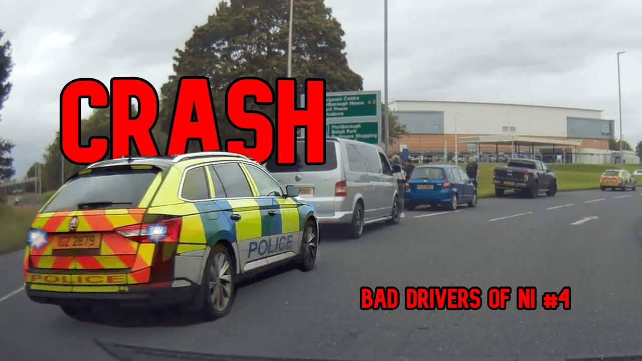 Hit and Run caught on Camera! || Bad Drivers of NI #4