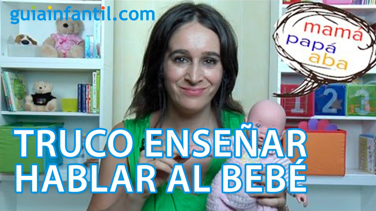 Trucos para enseñar a hablar al bebé