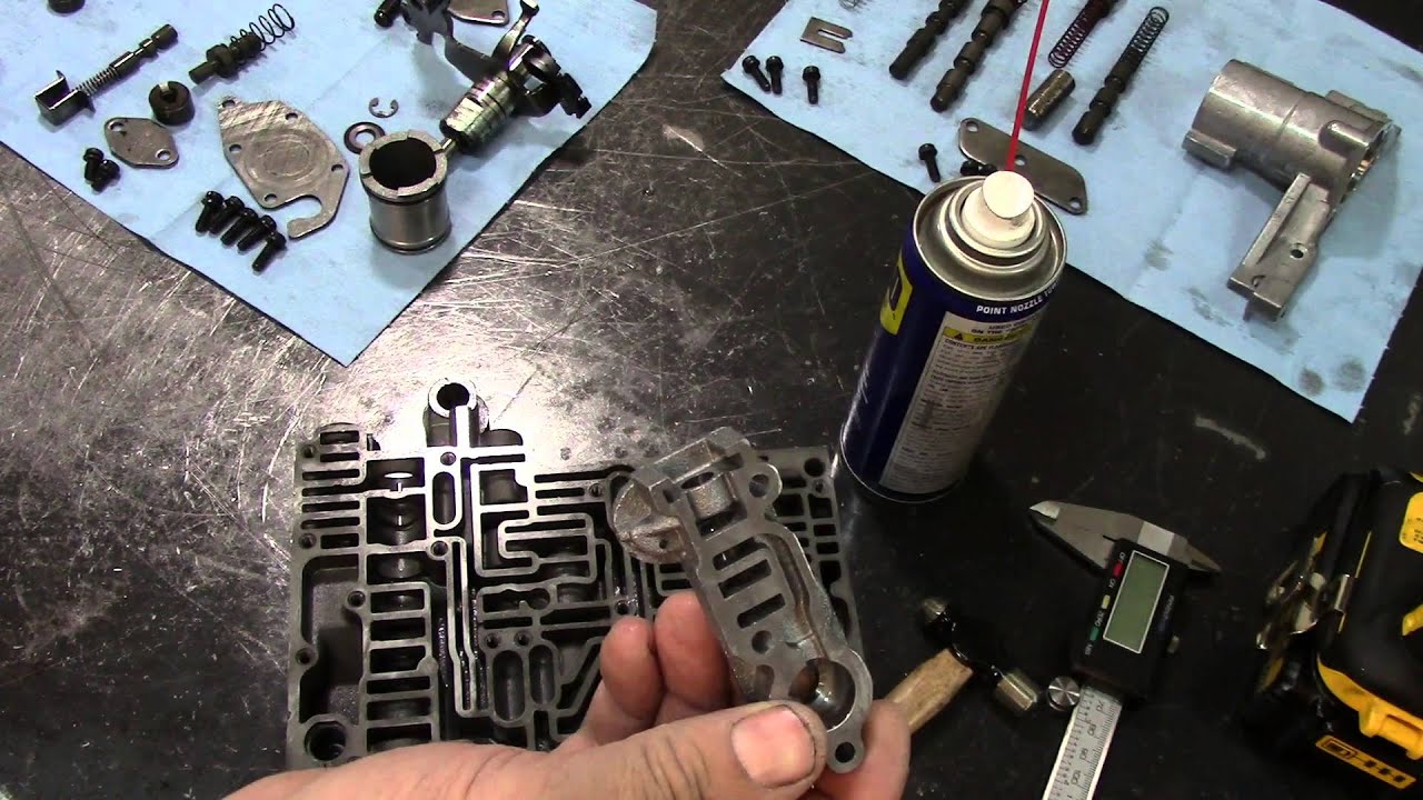 48-RE Transmission - Valve Body Kit installation