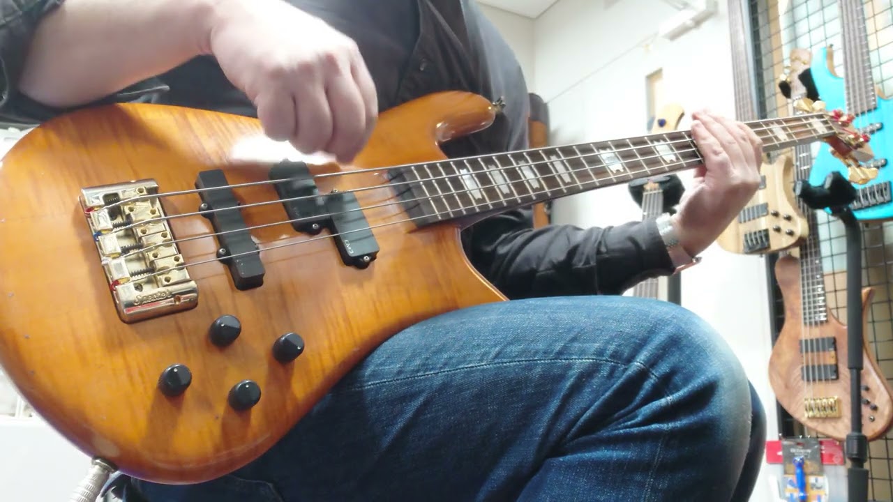 Spector Doug Wimbish Euro 4 Signature Amber Aged DEMO