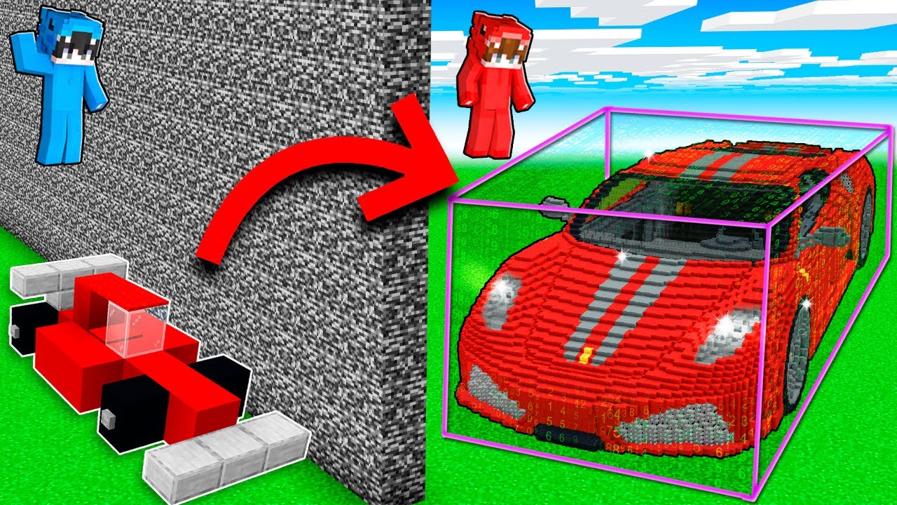 Hice Trampas con UN ESCÁNER en Reto de Construcción en Minecraft
