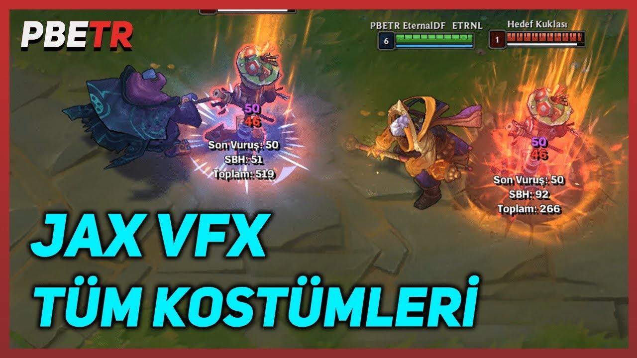 Jax VFX Update (All Skins) | League of Legends