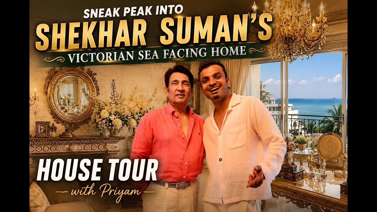 Inside Shekhar Suman&rsquo;s Victorian Sea-Facing Home in Mumbai