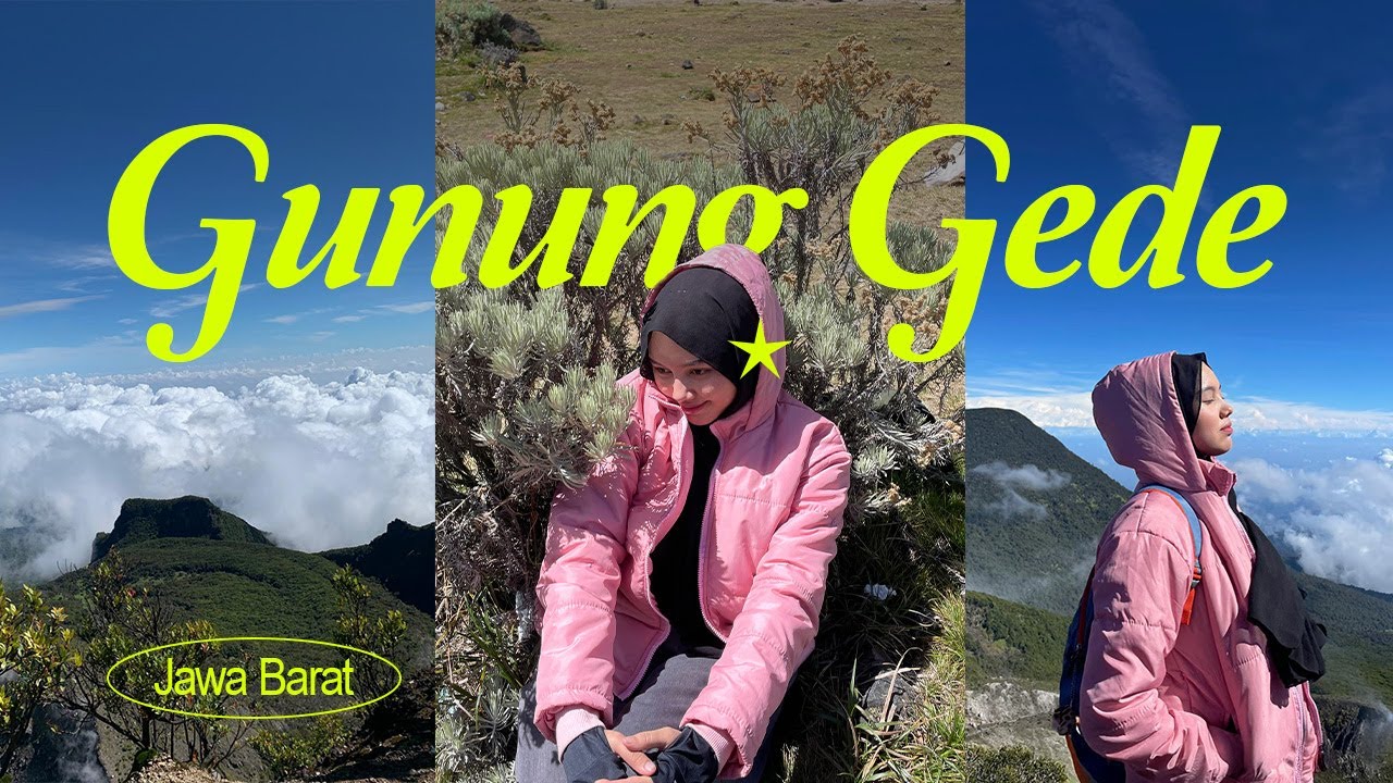 Mendaki Gunung Gede 🏕️ menerjang badai angin | Sarina Tricia