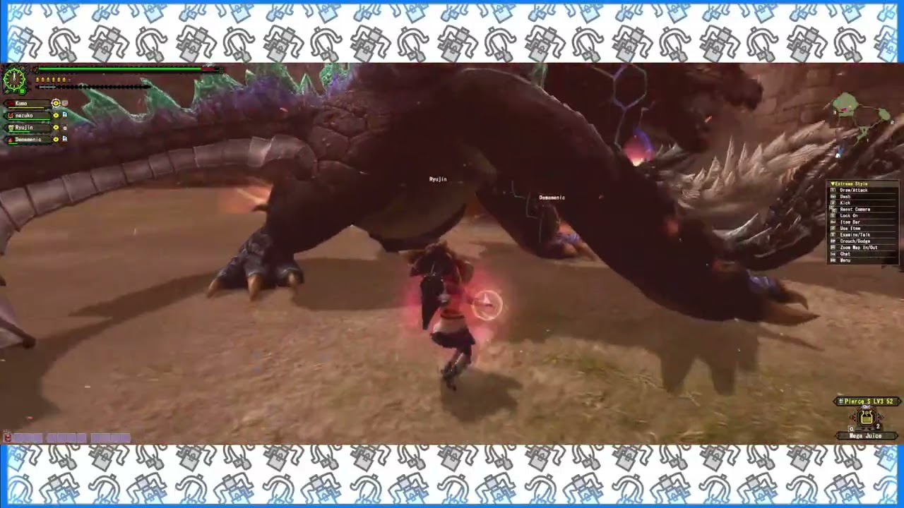 Monster Hunter Frontier chilling