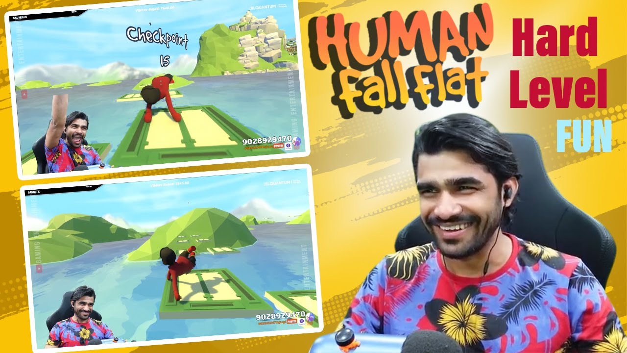 Shreeman Legend Human Fall Flat | Hard Level | HFF |