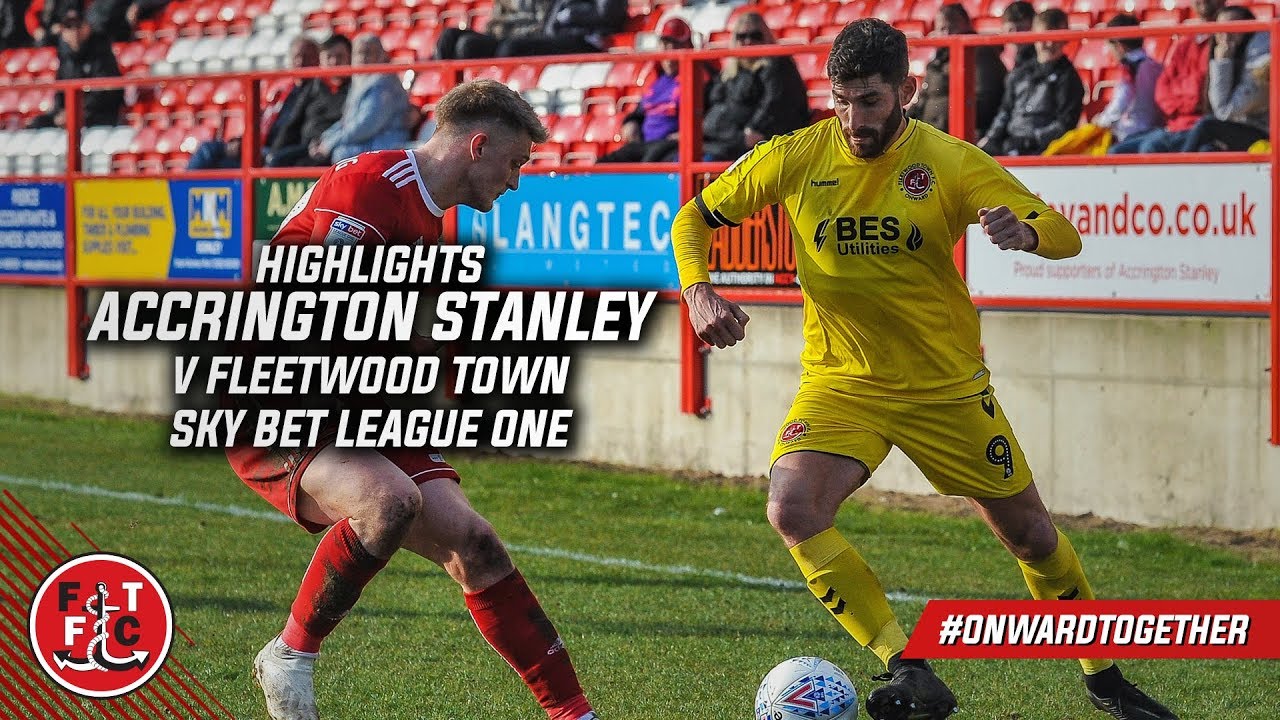 Accrington Stanley 0-1 Fleetwood Town | Highlights