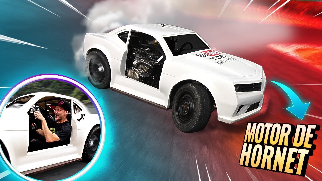 PRIMEIRO TESTE DO MINI CAMARO DE DRIFT