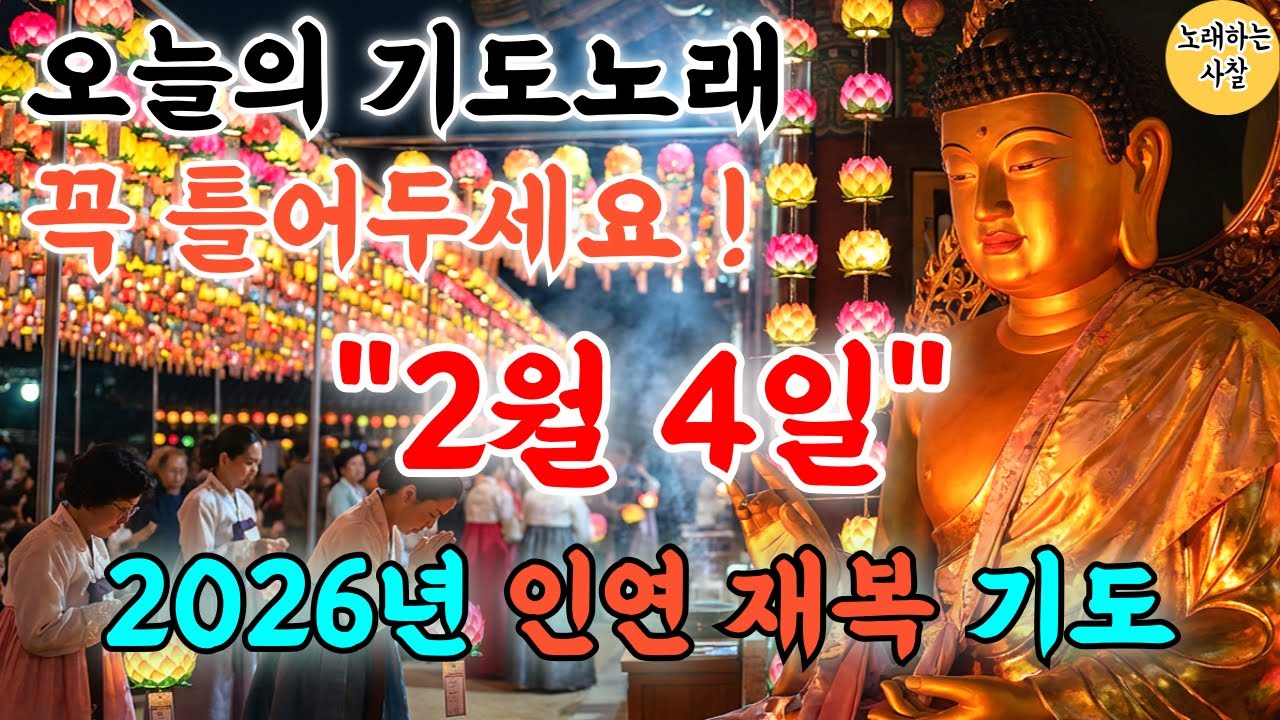 🎵사찰TV 실시간 기도｜ 2026 병오년 새해기도음악｜입춘불공｜#행운음악｜#명상음악｜#힐링음악｜#찬불가｜#행운주파수｜#로또｜#부처님말씀｜#금전운